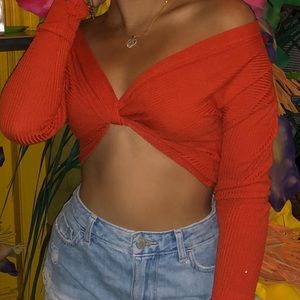 Urban outfitters Off the shoulder top